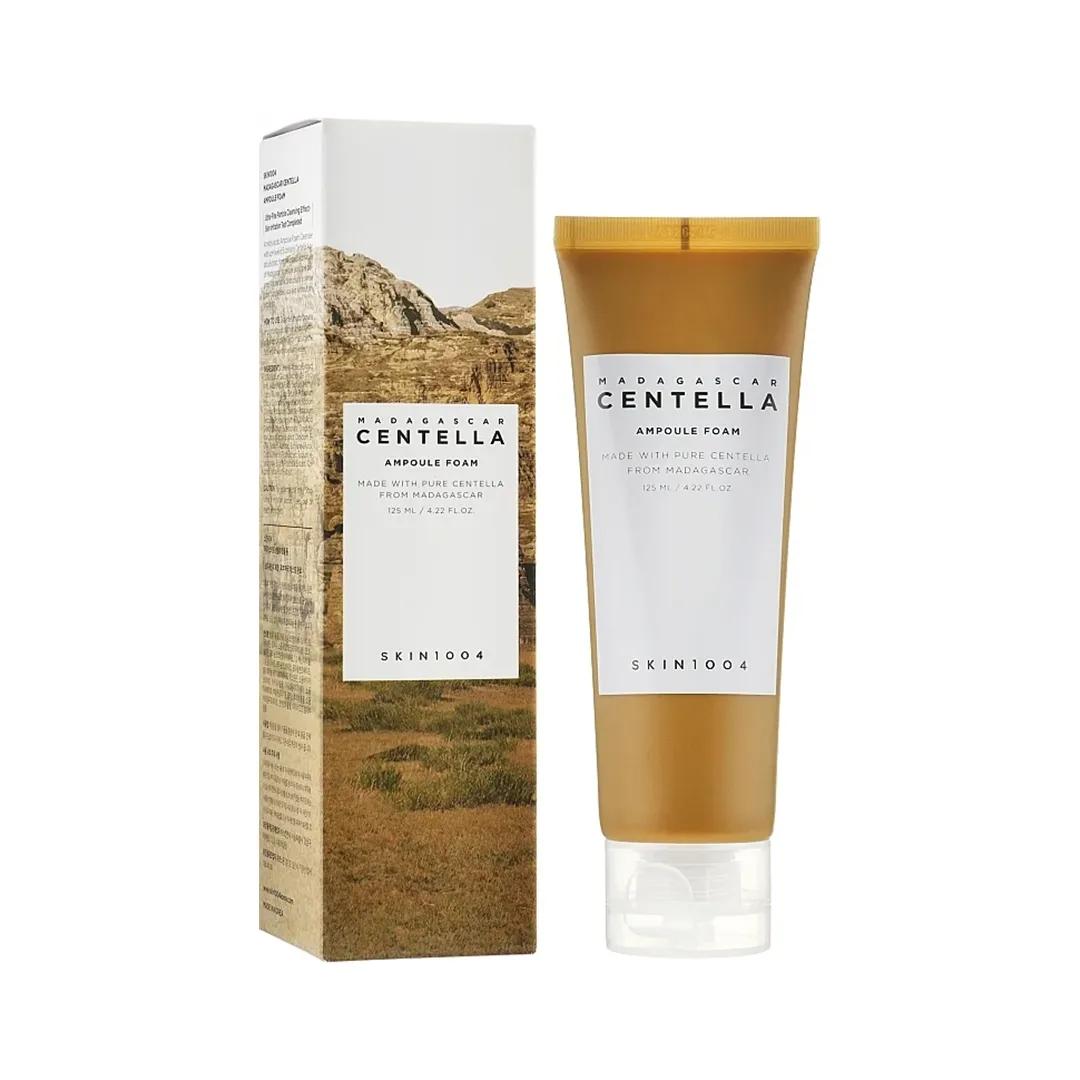 فوم شستشوی آمپول سنتلا ماداگاسکار SKIN1004 حجم 125 میلی‌لیتر