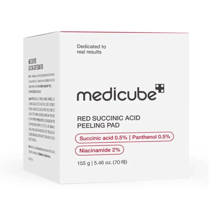 پد لایهبردار مدیکیوب Red Succinic Acid